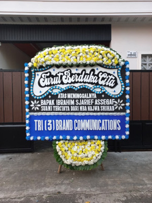Papan Bunga Duka di Aceh Barat